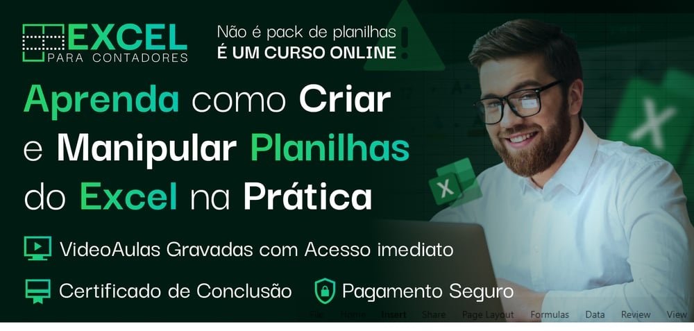 Excel para Contabilidade: Dominando Funções e Fórmulas Contábeis