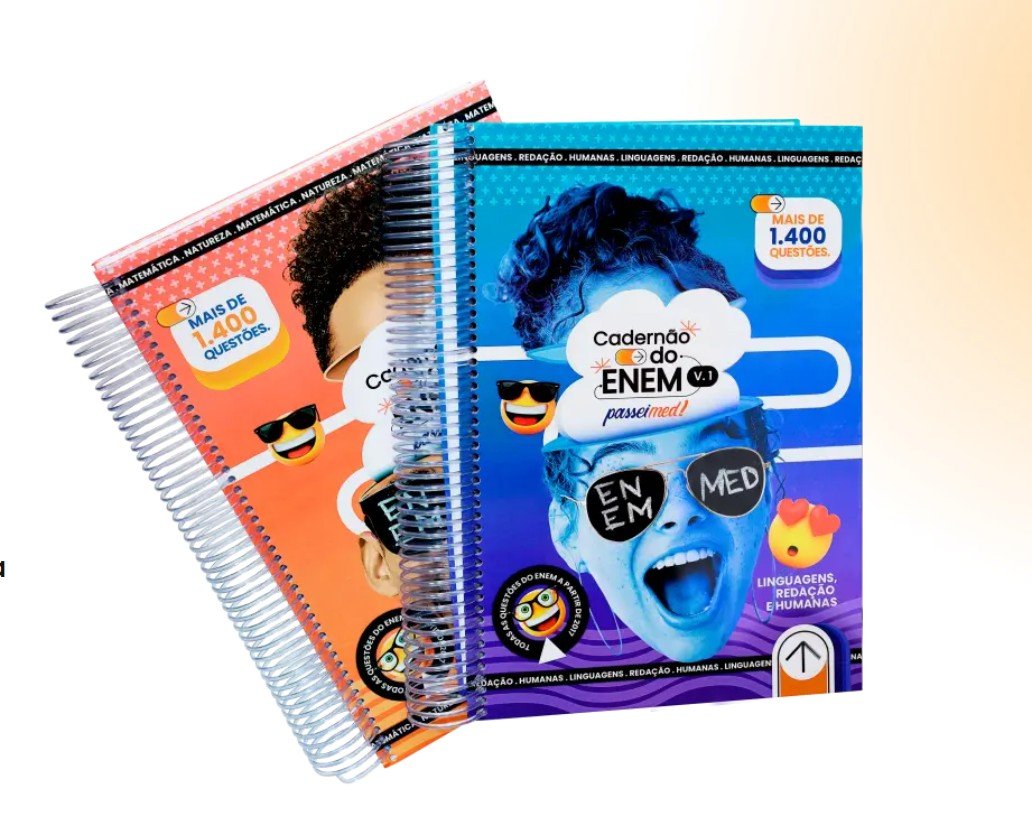 O 2 Cadernões ENEM PasseiMED é Bom? Veja os Motivos para Comprar Sem Medo!