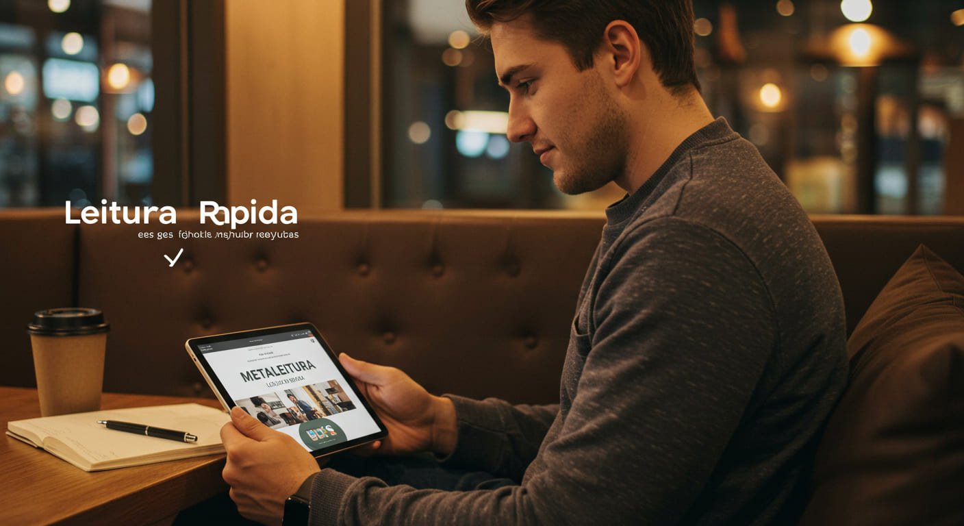 Curso Leitura Dinâmica – Metaleitura (LDE): guia completo de como funciona e onde baixar