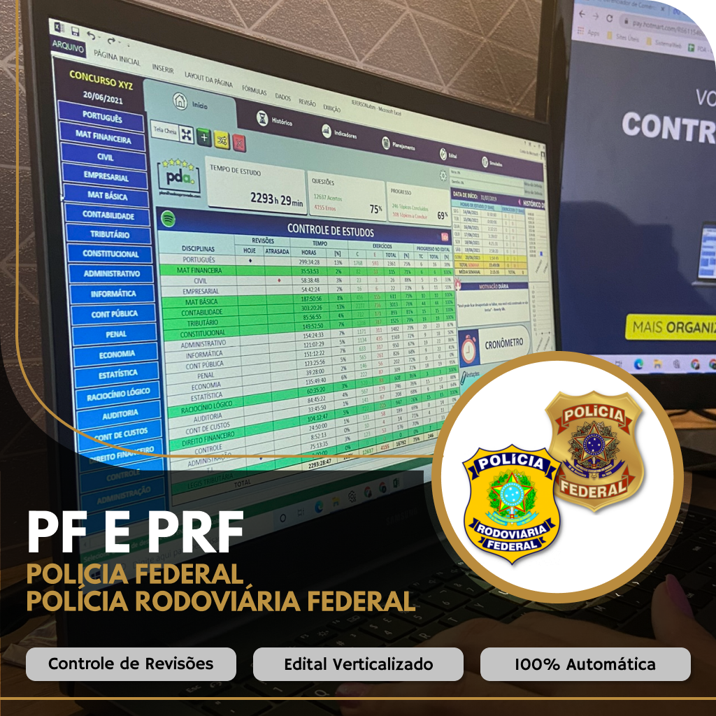 Planilha do Aprovado PRF e PF: Vale a Pena? Funciona Mesmo? Onde Comprar com Segurança?
