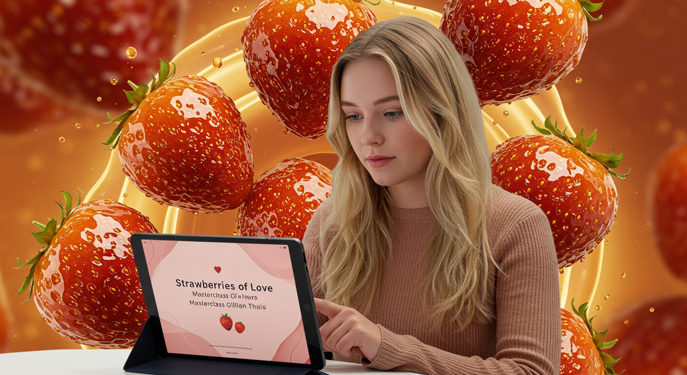 Como Fazer Calda Longa para Morango do Amor: Curso Gillian Thais Ensina Passo a Passo