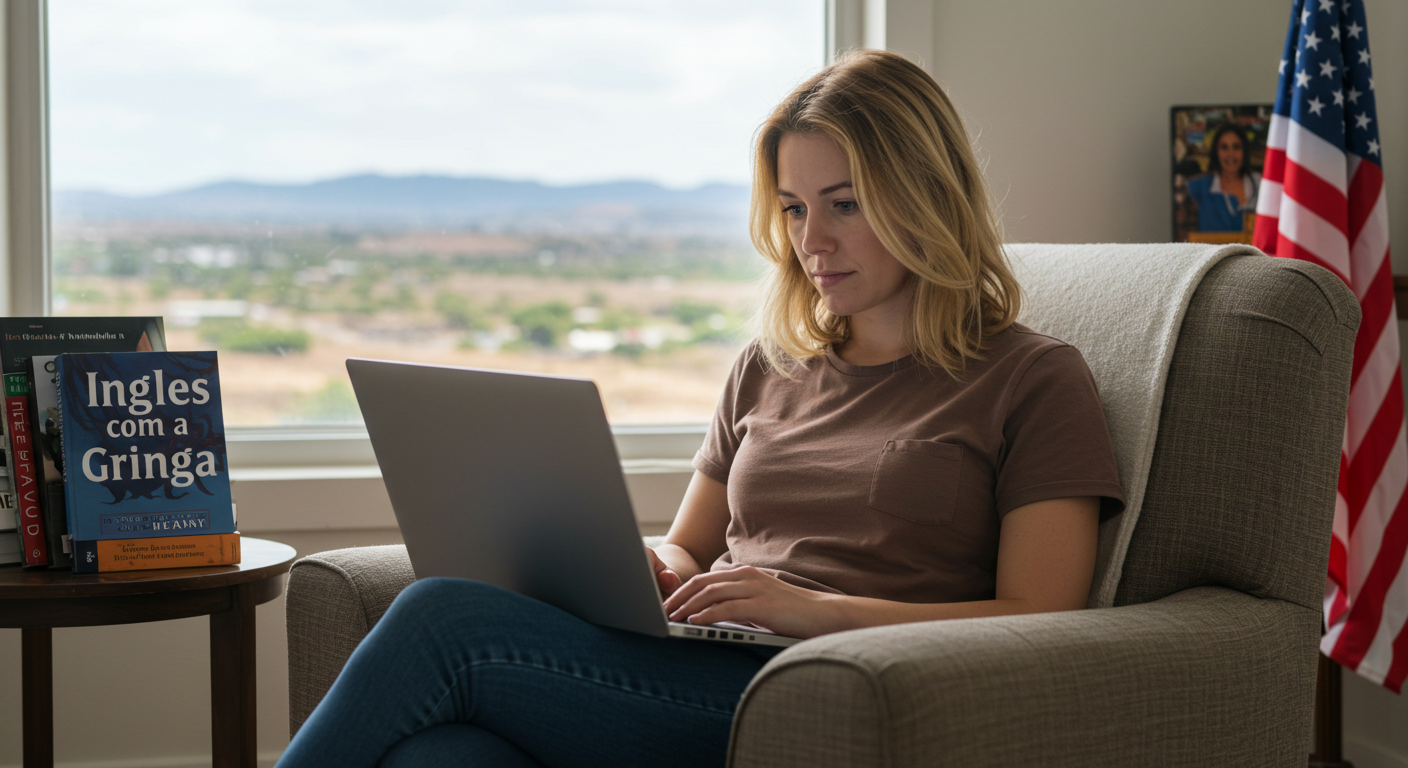 Análise do Curso Inglês com a Gringa: Reputação, E-book Grátis e Mais