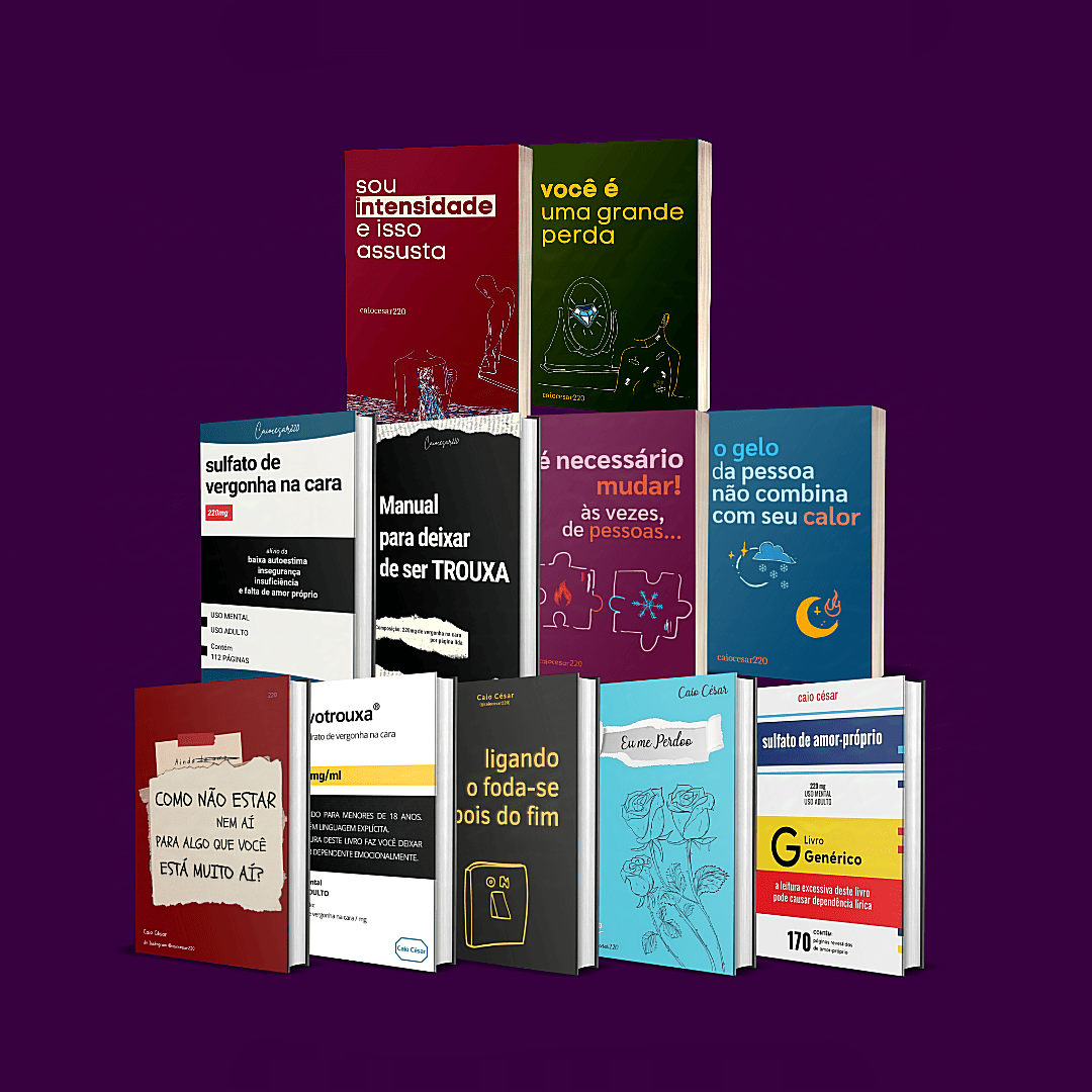 PACK 11 Livros Caio César – Guia Completo para Entender, Comprar e Aproveitar o Conteúdo