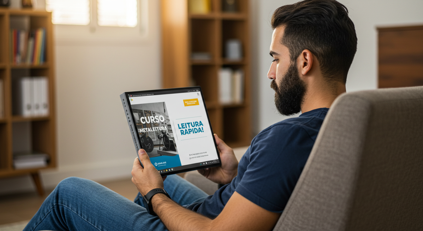 Metaleitura Funciona? Análise Realista do Curso de Leitura Dinâmica do Renato Alve