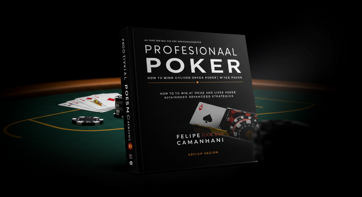 Poker Profissional – Como Vencer no Poker Online e Ao Vivo com as Estratégias Avançadas de Felipe Carmanhani