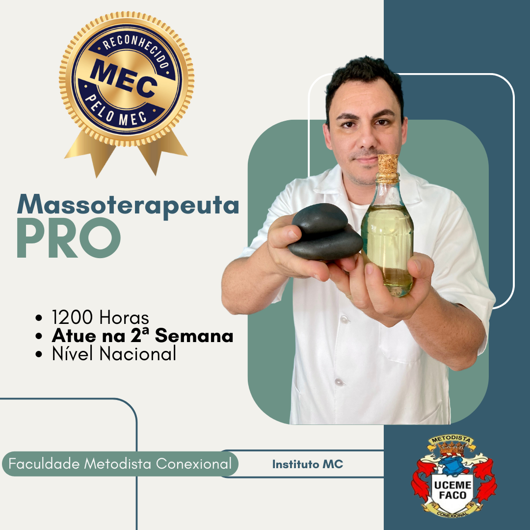 O que a Formação em Massoterapia oferece e como ela pode me tornar um profissional certificado pelo MEC?