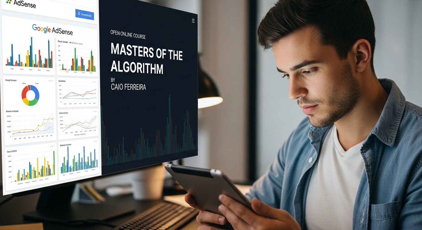 Curso Mestres do Algoritmo – Profissão Youtuber Caio Ferreira | Como Monetizar no YouTube do Zero