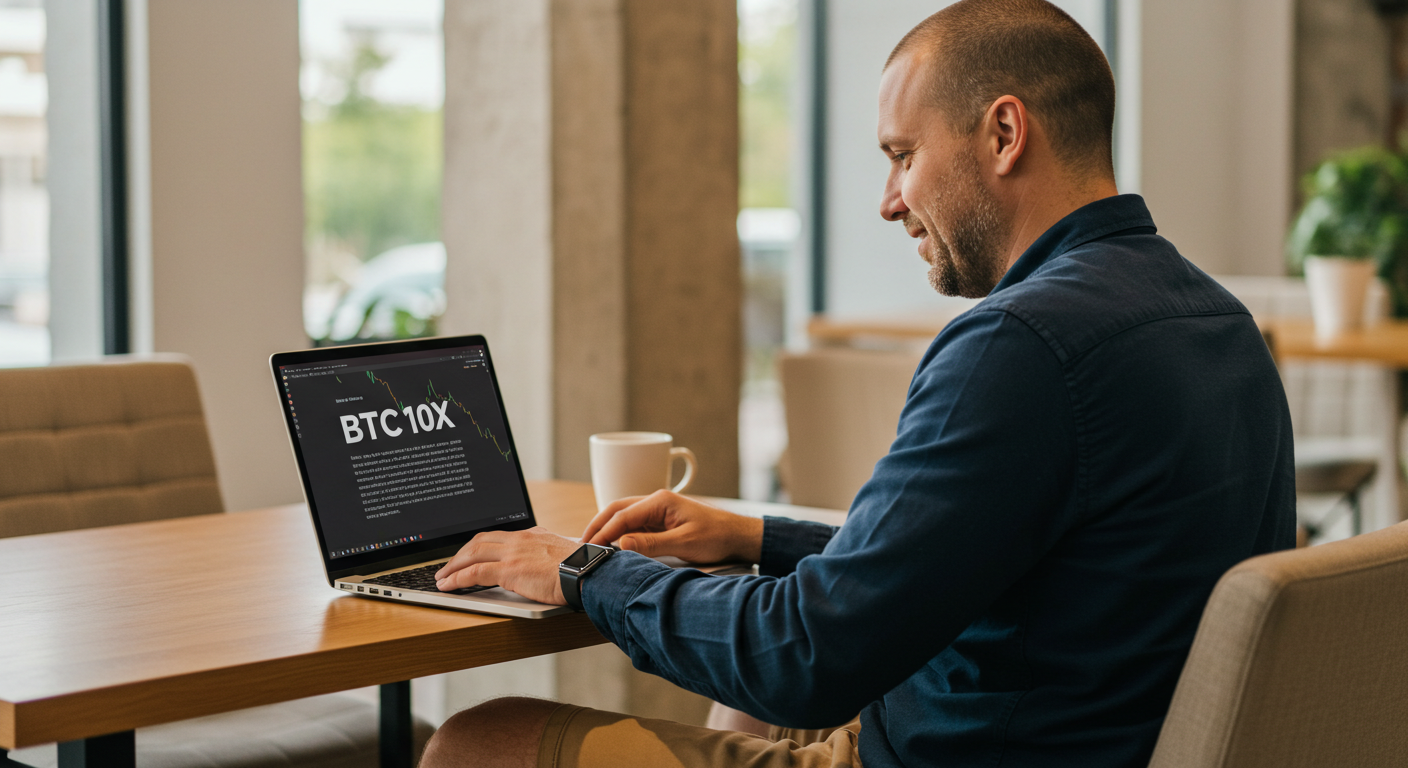 Curso BTC10X Elídio: Estratégia Realista para Lucrar com Bitcoin Alavancado Sem KYC