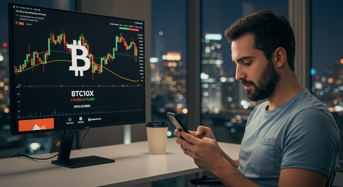Curso BTC10X com Elídio: Estratégia de Alavancagem em Bitcoin para Profissionais Iniciantes