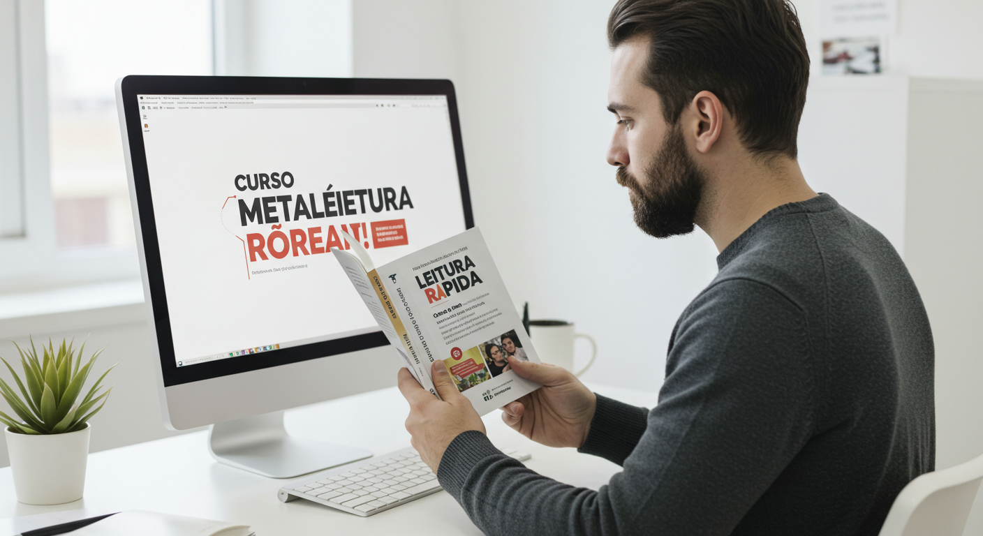 Metaleitura Funciona: Transforme-se em Leitor Dinâmico com o Curso de Leitura Rápida Validado pela Neurociência
