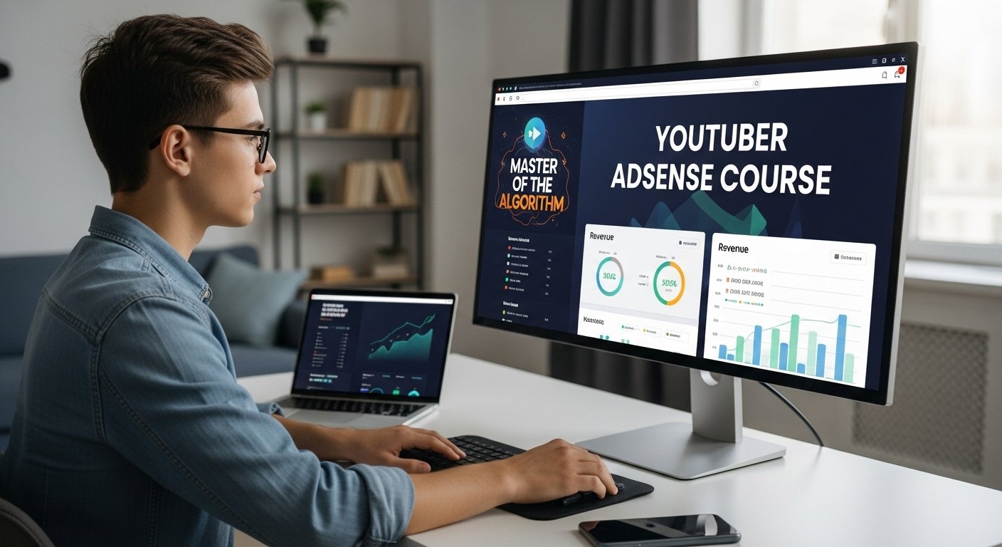 Mestres do Algoritmo Caio Ferreira: Funciona? Guia Completo e Análise Detalhada do Treinamento de Monetização no YouTube