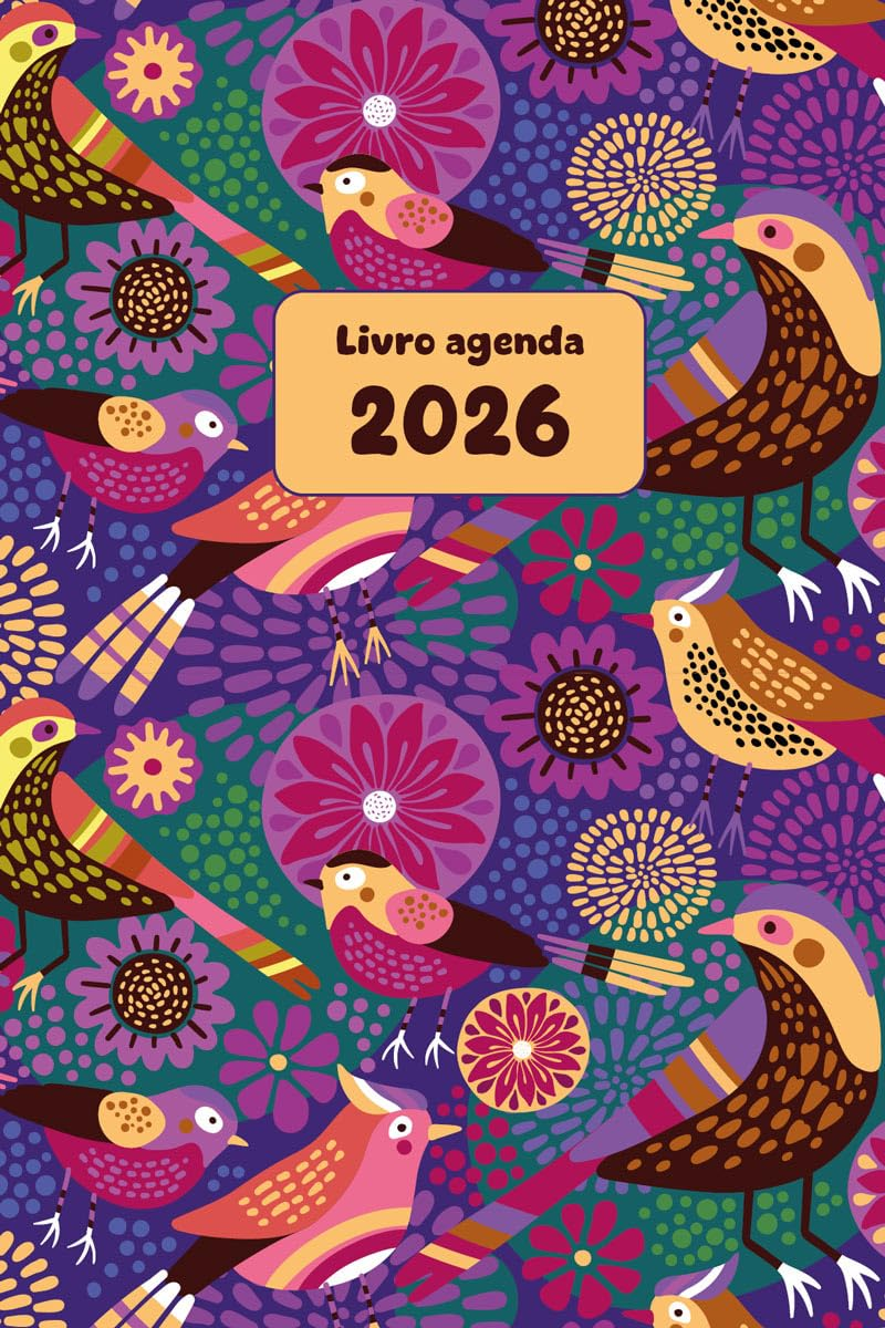 Livro Pássaros - Agenda 2026 por Ciranda Cultural | eBook