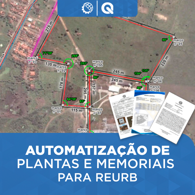 Automatize Plantas Topográficas e Memoriais para REURB no QGIS e Ganhe Produtividade — Leandro França