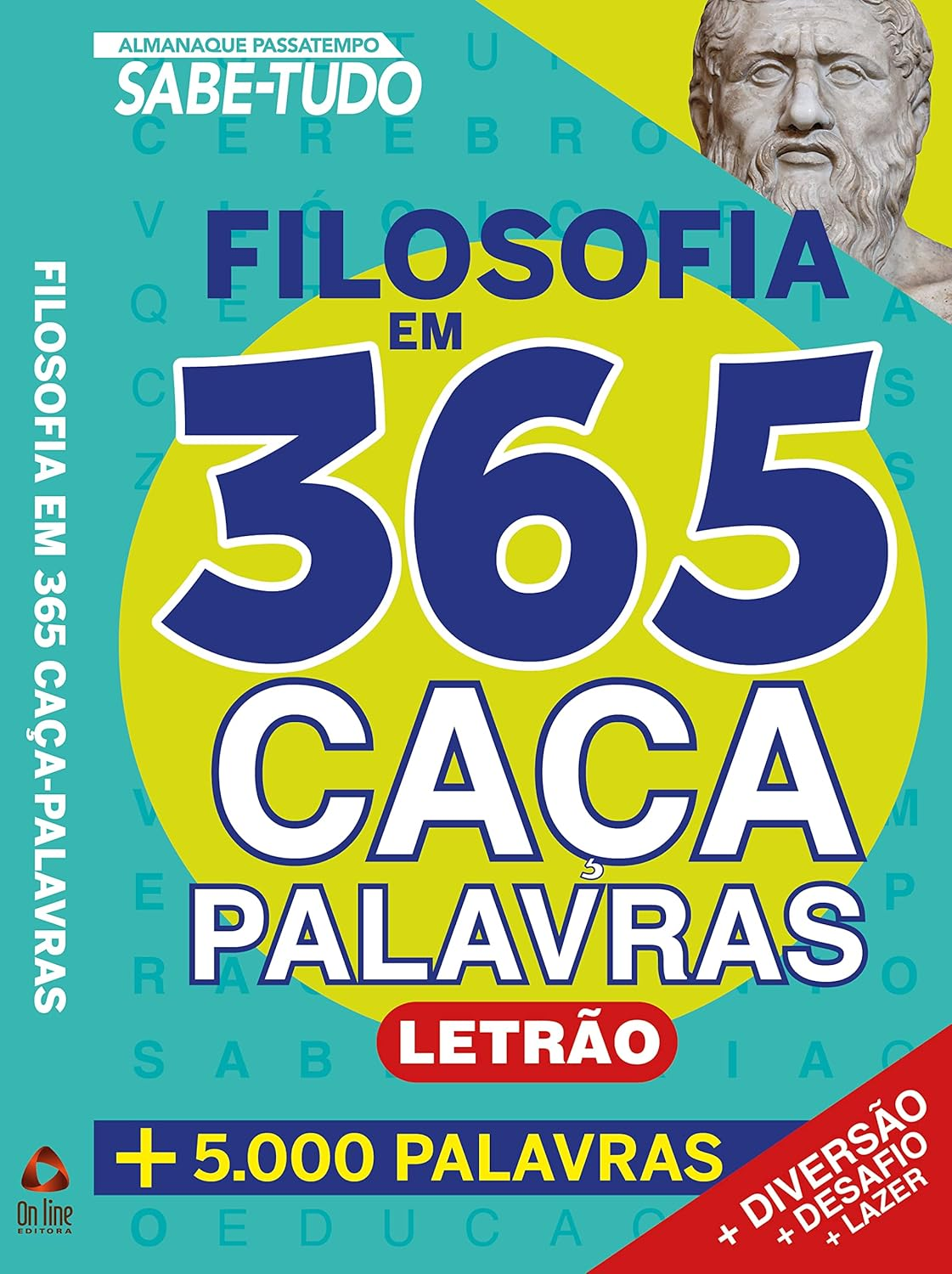 Passatempo Megamente 365 Caça-Palavras – Letrão | On Line Editora | eBookPDF