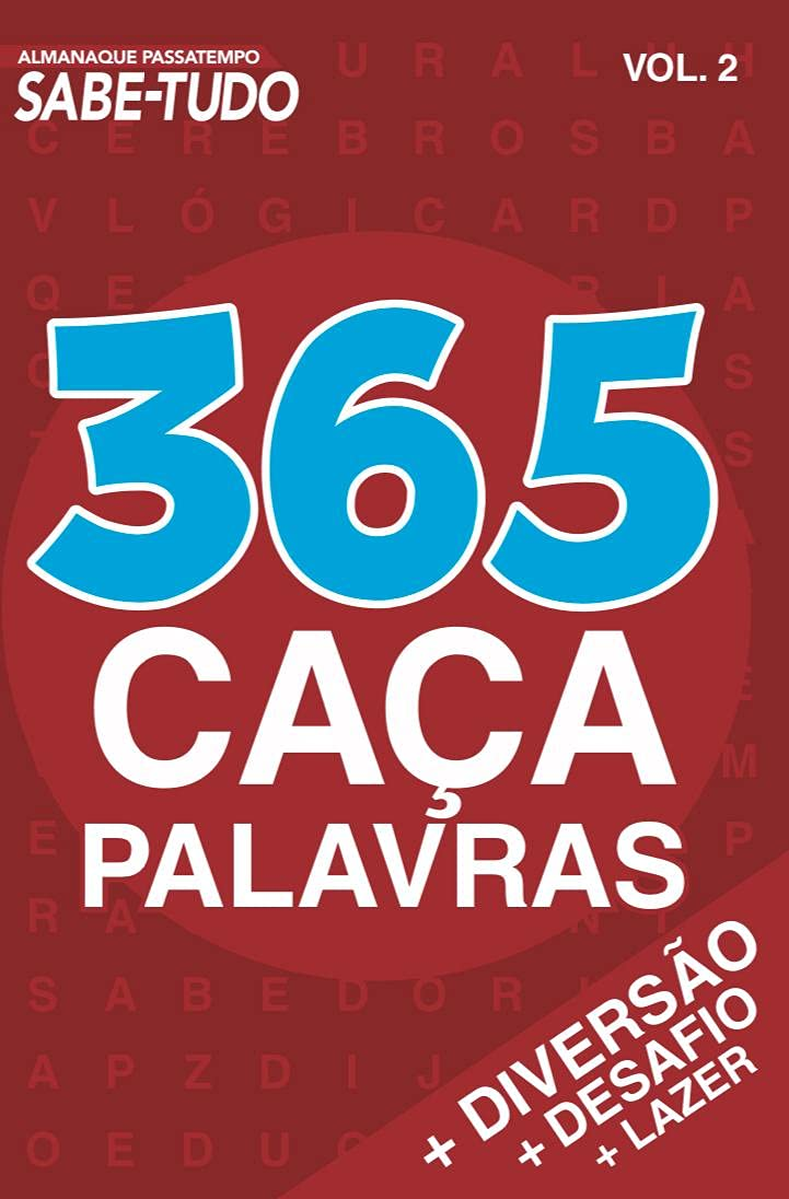 Almanaque Passatempo - Sabe tudo - 365 caça palavras: Volume 2 | On Line Editora | eBookPDF