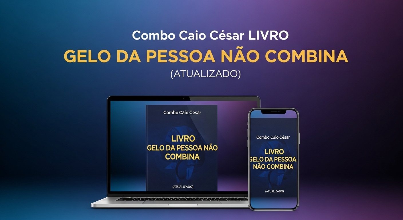 Combo Caio César  Livro  Vale a Pena? Análise Real e Acesso Oficial