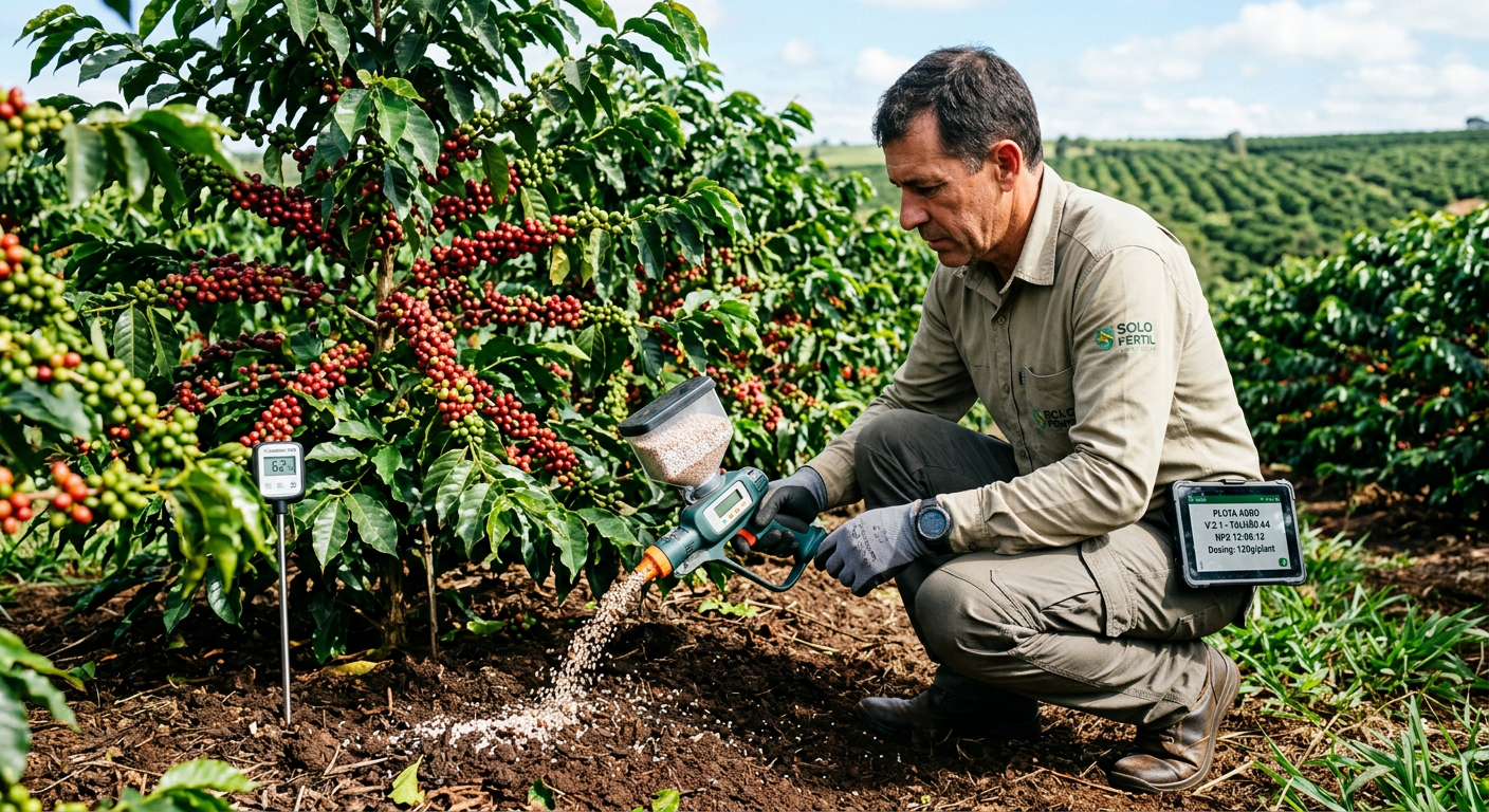 <h1>Desvendando o Potencial: A Adubação na Cafeicultura para Altas Produtividades</h1>