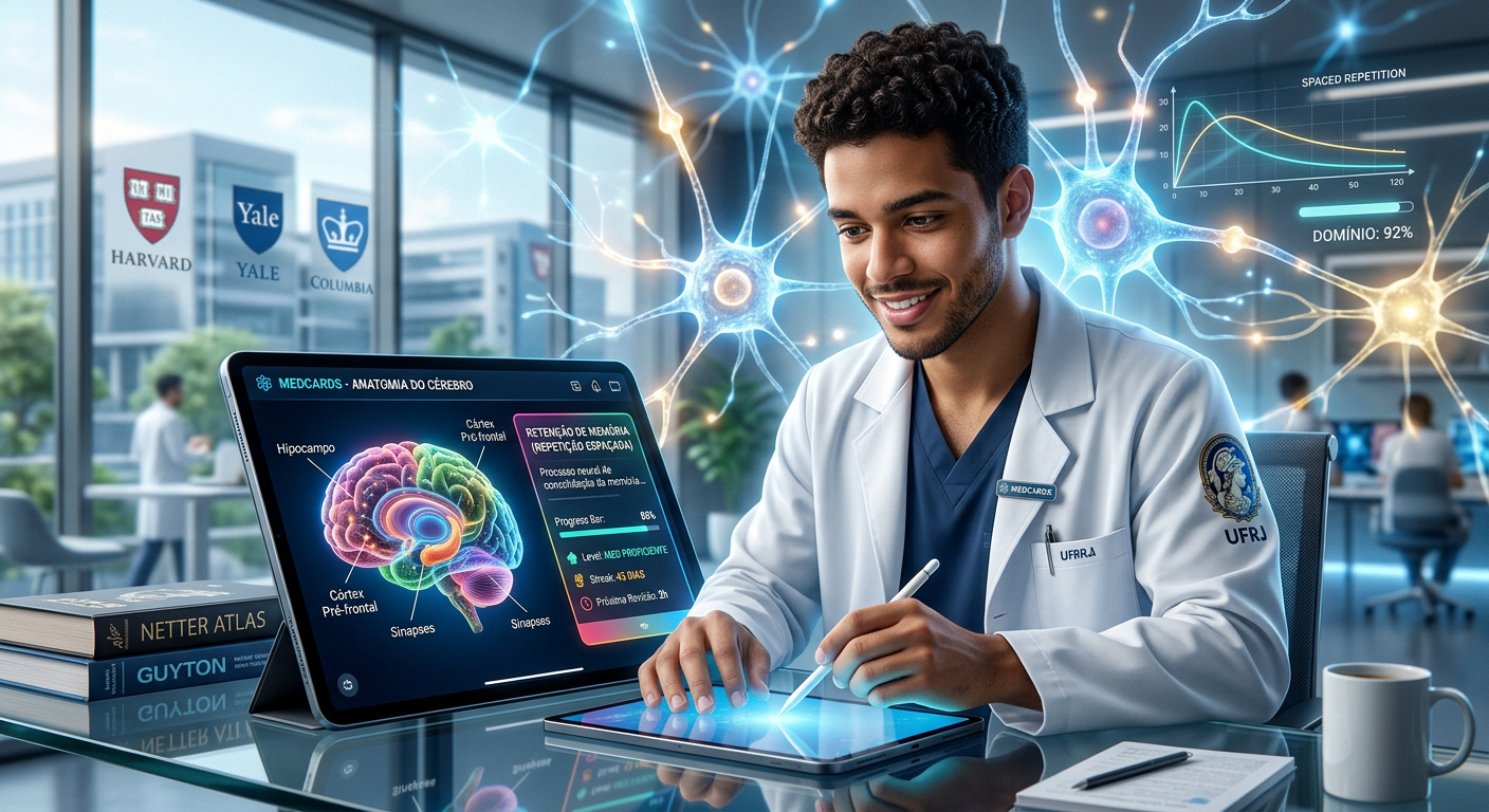 Medcards: As Lições de um Médico Aprovado em 1º Lugar em 7 Residências