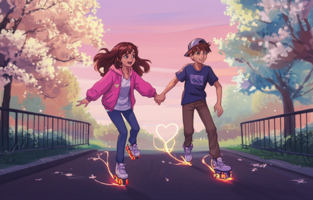 <h1 style="font-size: 2.2em; color: #2c3e50; text-align: center; margin-bottom: 25px; line-height: 1.2;">Patinando no Amor: A Verdade Sobre o PDF Grátis e Por Que a Leitura Oficial Vale Mais</h1>