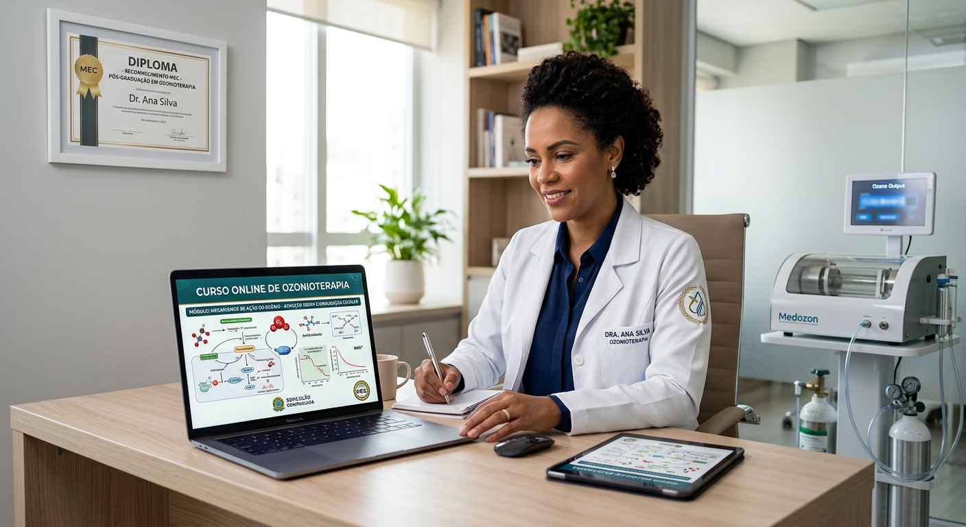 <h1>Ozonioterapia: Você REALMENTE Sabe Aplicar? Domine com o Combo Ozônio Masterclass!</h1>