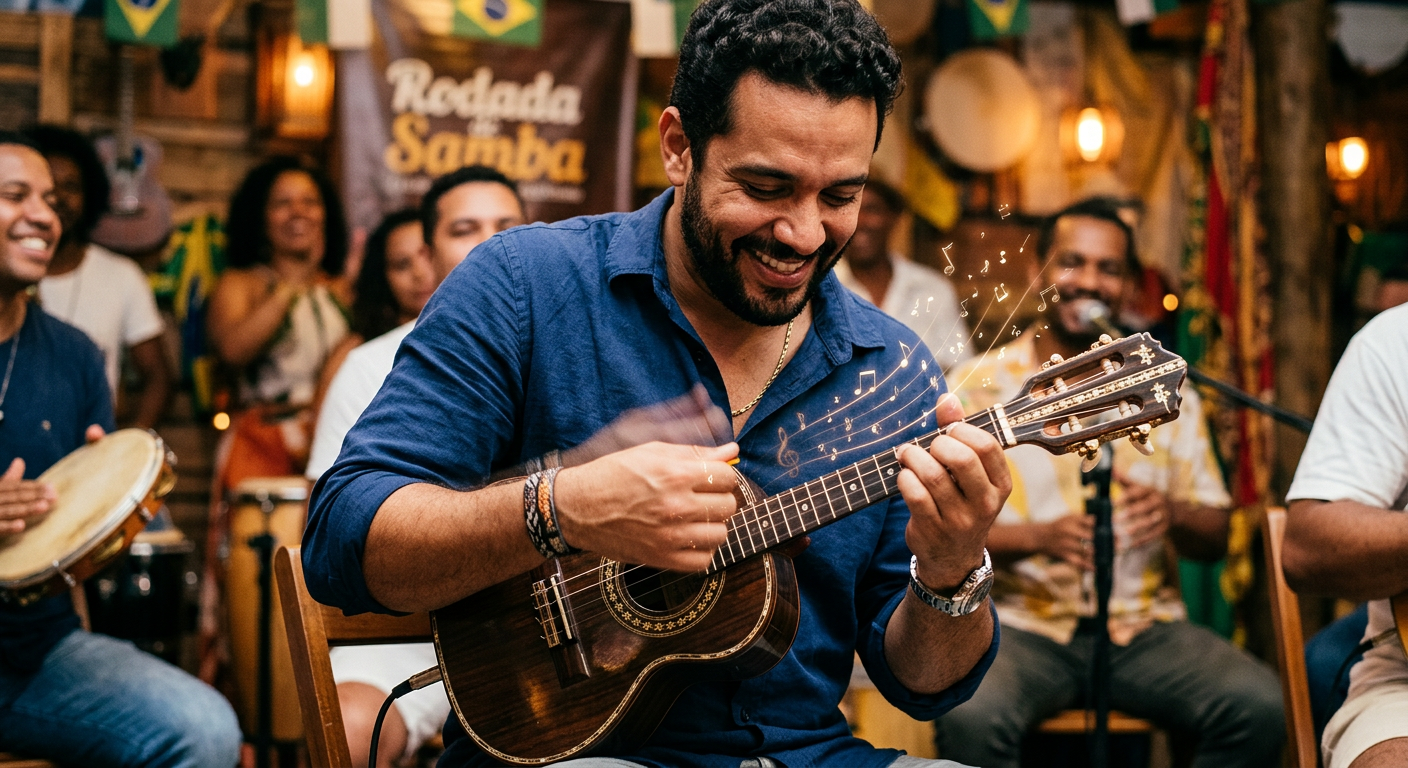 <h1>[Curso de Cavaquinho]: O Abraço do Ritmo Para Suas Mãos</h1>