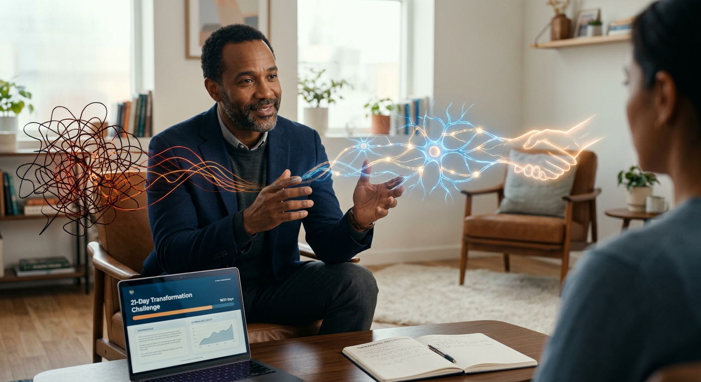 <h1>Desafio 21 Dias: Reprogramação de Apego – Um Raio-X Metodológico e Suas Evidências</h1>