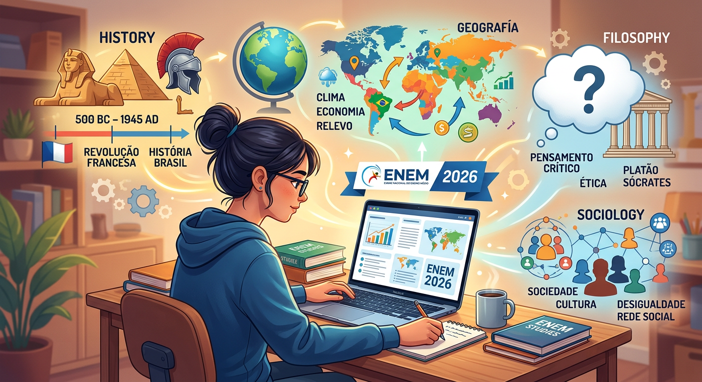 Extensivo Basic 2026: A Revolução na Sua Preparação de Humanas para o ENEM