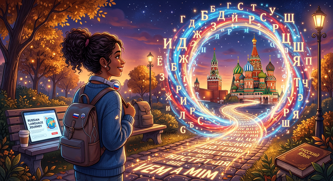 Vem a Mim Língua Russa: A Jornada Fluida para Desvendar o Cirílico