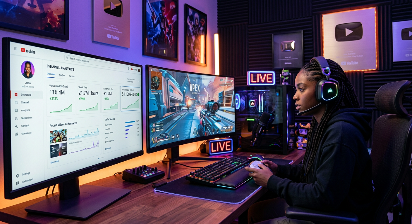 <h1>Quer Viver de YouTube Como Gamer? Entenda o Caminho para Viralizar e Lucrar!</h1>