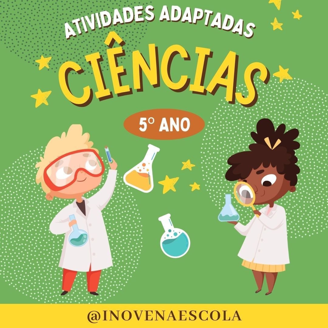 Atividades de Ciências 5º Ano – PDF Pronto para Imprimir