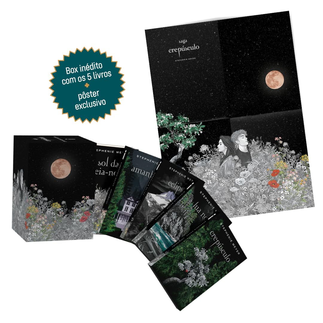 Box Crepúsculo - Stephenie Meyer | Amor e Imortalidade