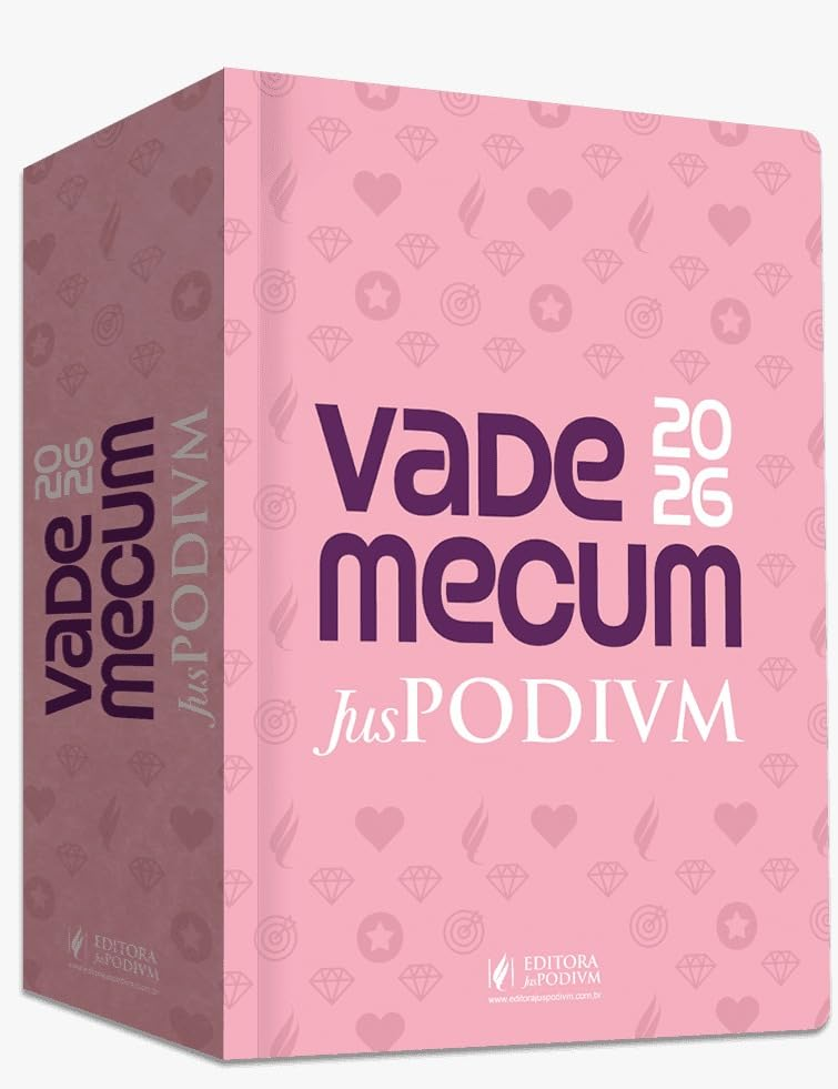 Vade Mecum Juspodivm 2026 - Rosa | Direito Atualizado