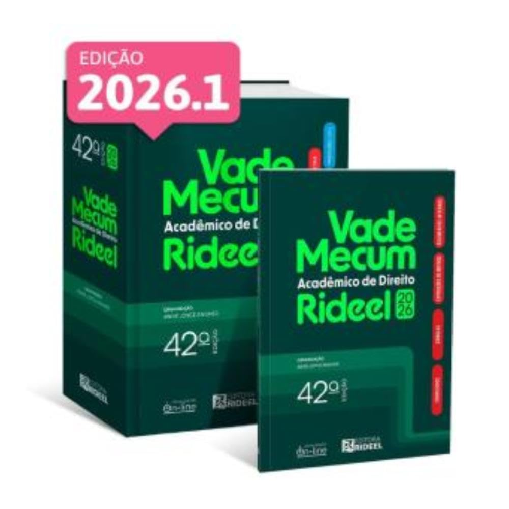 Vade Mecum Acadêmico de Direito Rideel – 2026.1