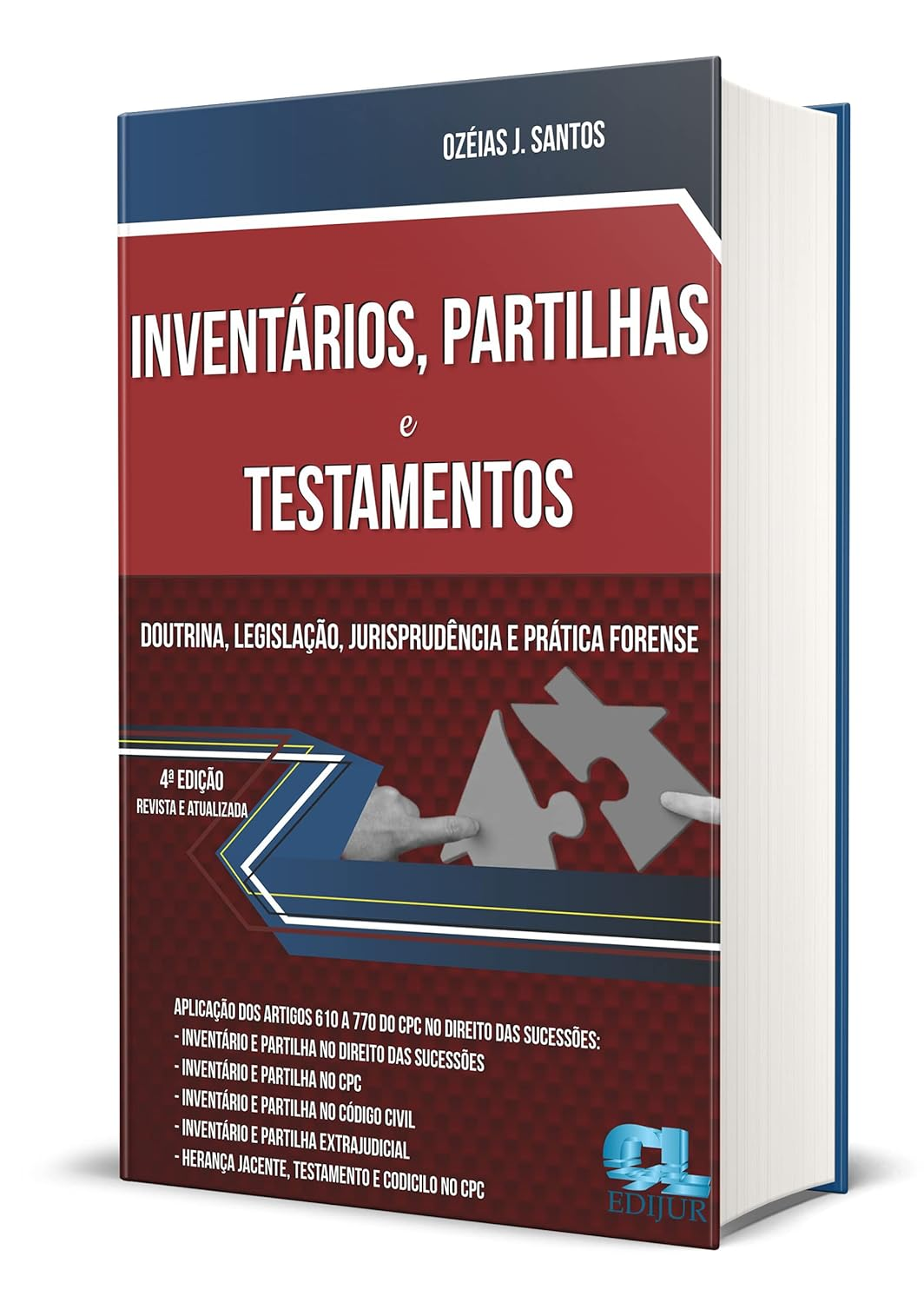 Inventários, Partilhas e Testamentos - Ozéias J. Santos | EbookPDF