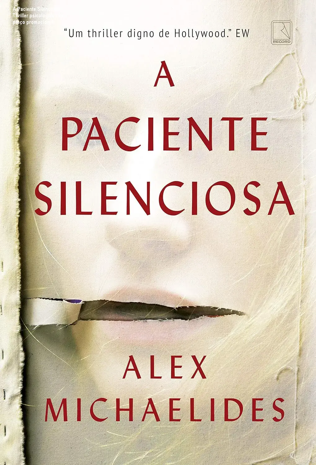 A Paciente Silenciosa – Thriller psicológico com preço promocional