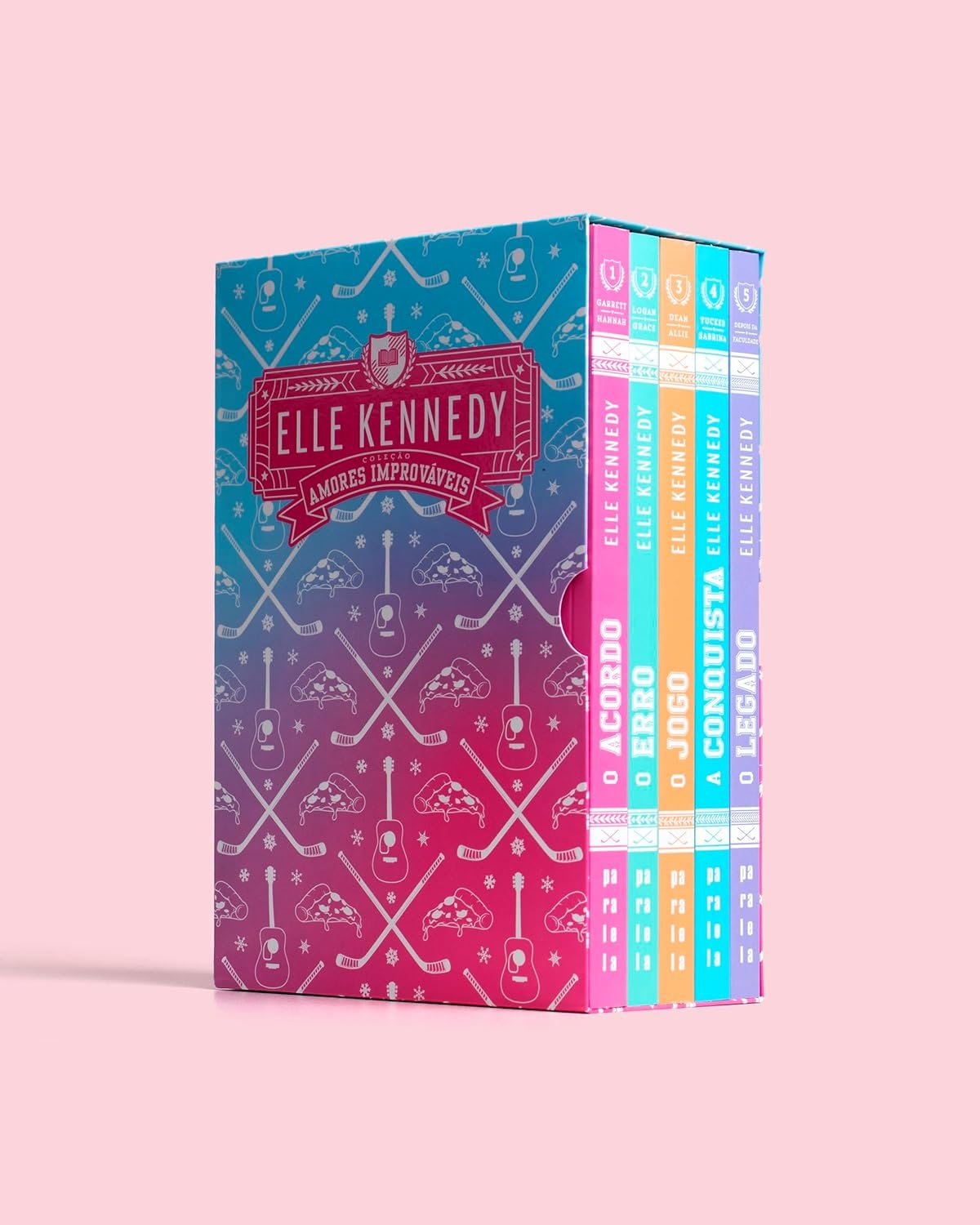 Box - Amores Improváveis - Elle Kennedy | Ebook e romance contemporâneo