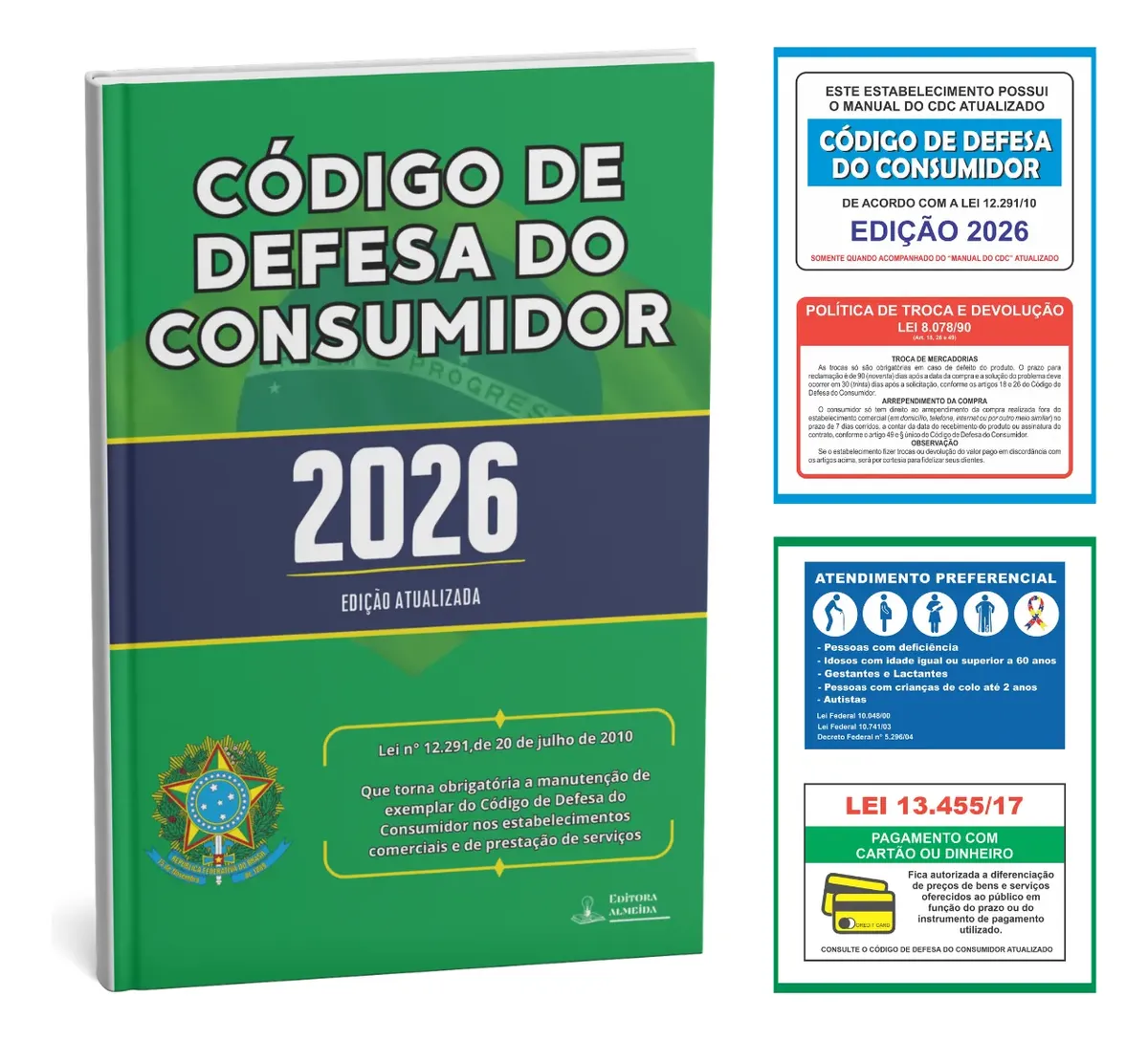 Código De Defesa Do Consumidor 2026 - Editora Almeida | Ebook e Evite Multas