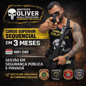 SUPERIOR Sequencial de Gestão em Segurança Pública e Privada - Instituto Óliver | Ebook e Carreira Rápida