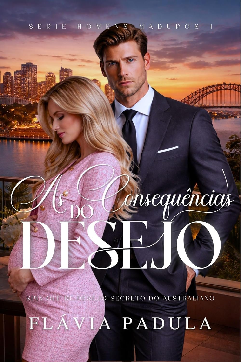 Hope e Ryan em um cenário urbano à noite, com tensão e desejo proibido