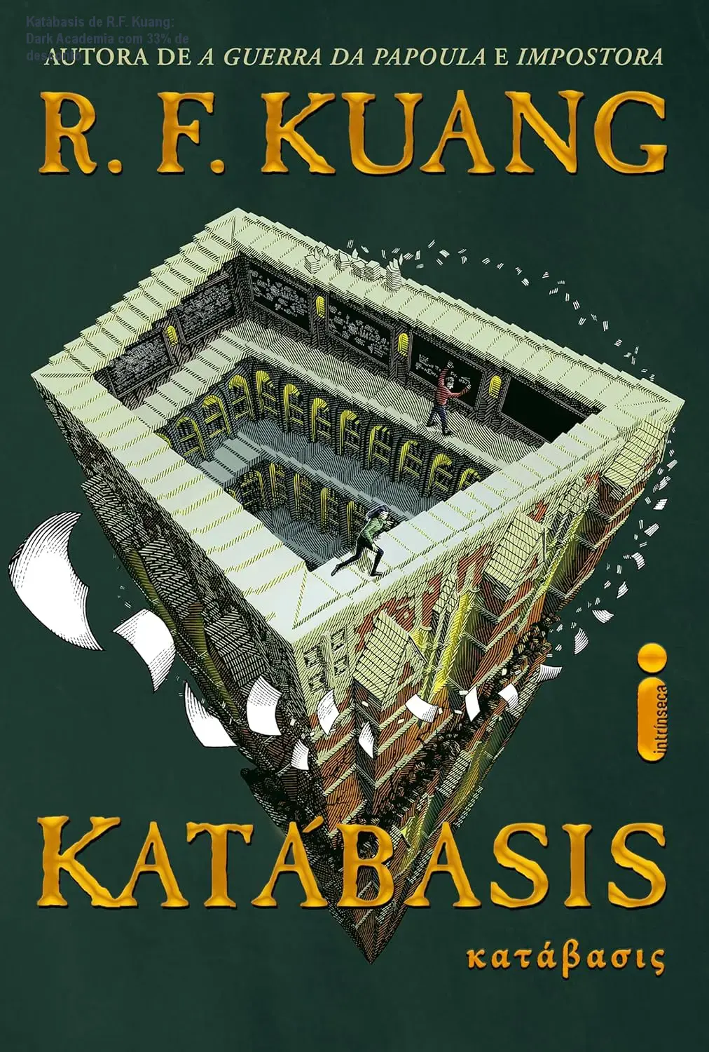 Katábasis de R.F. Kuang: Dark Academia com 33% de desconto