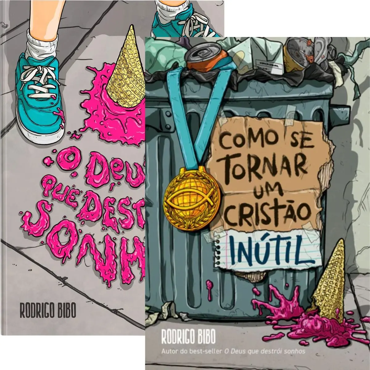 Kit Rodrigo Bibo: O Deus Destrói Sonhos + Cristão Inútil | Vale a Pena?