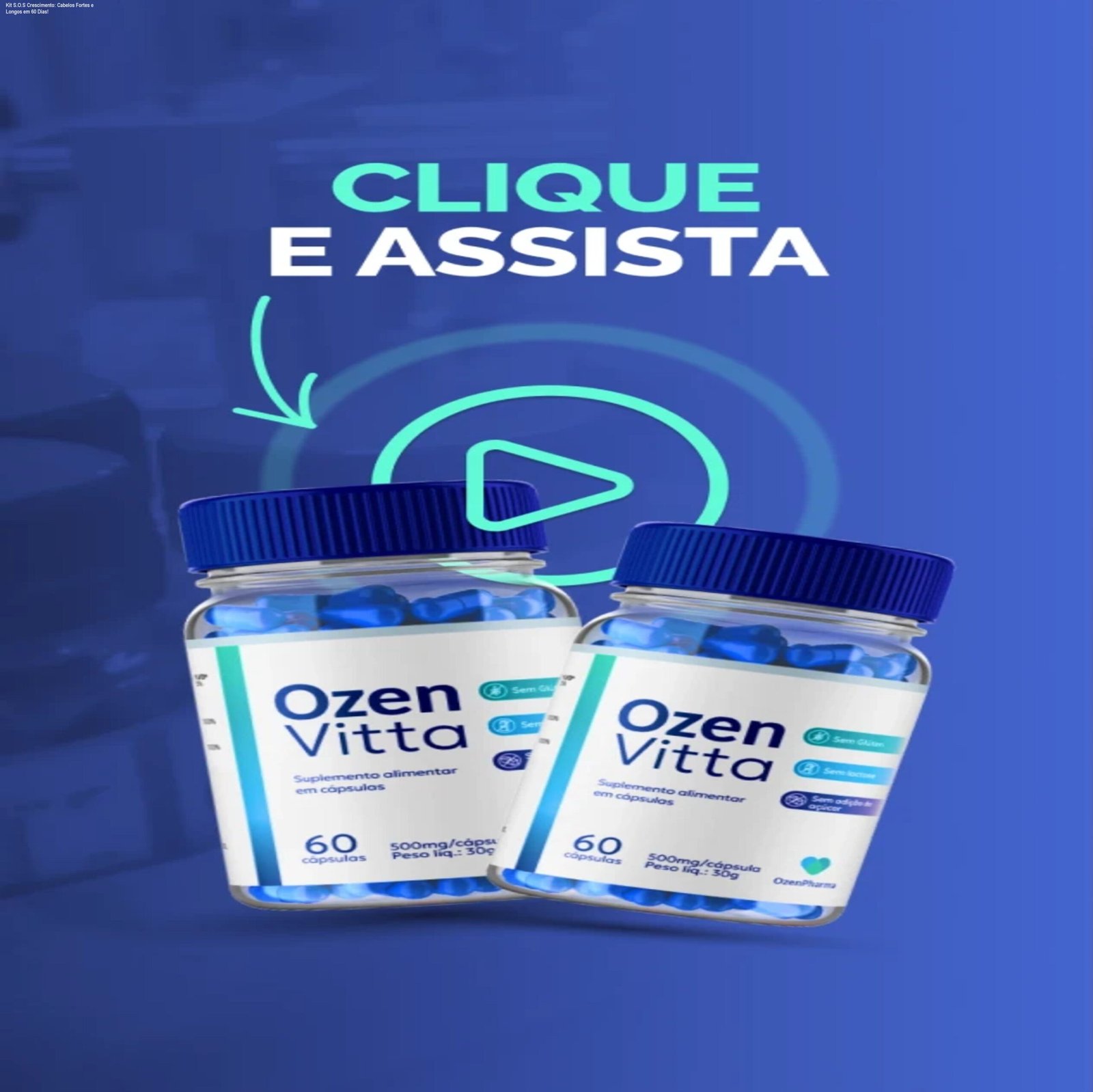 Kit S.O.S Crescimento: Cabelos Fortes e Longos em 60 Dias!