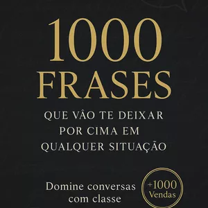 Pessoa confiante segurando um livro aberto com páginas de frases impactantes, simbolizando poder de comunicação