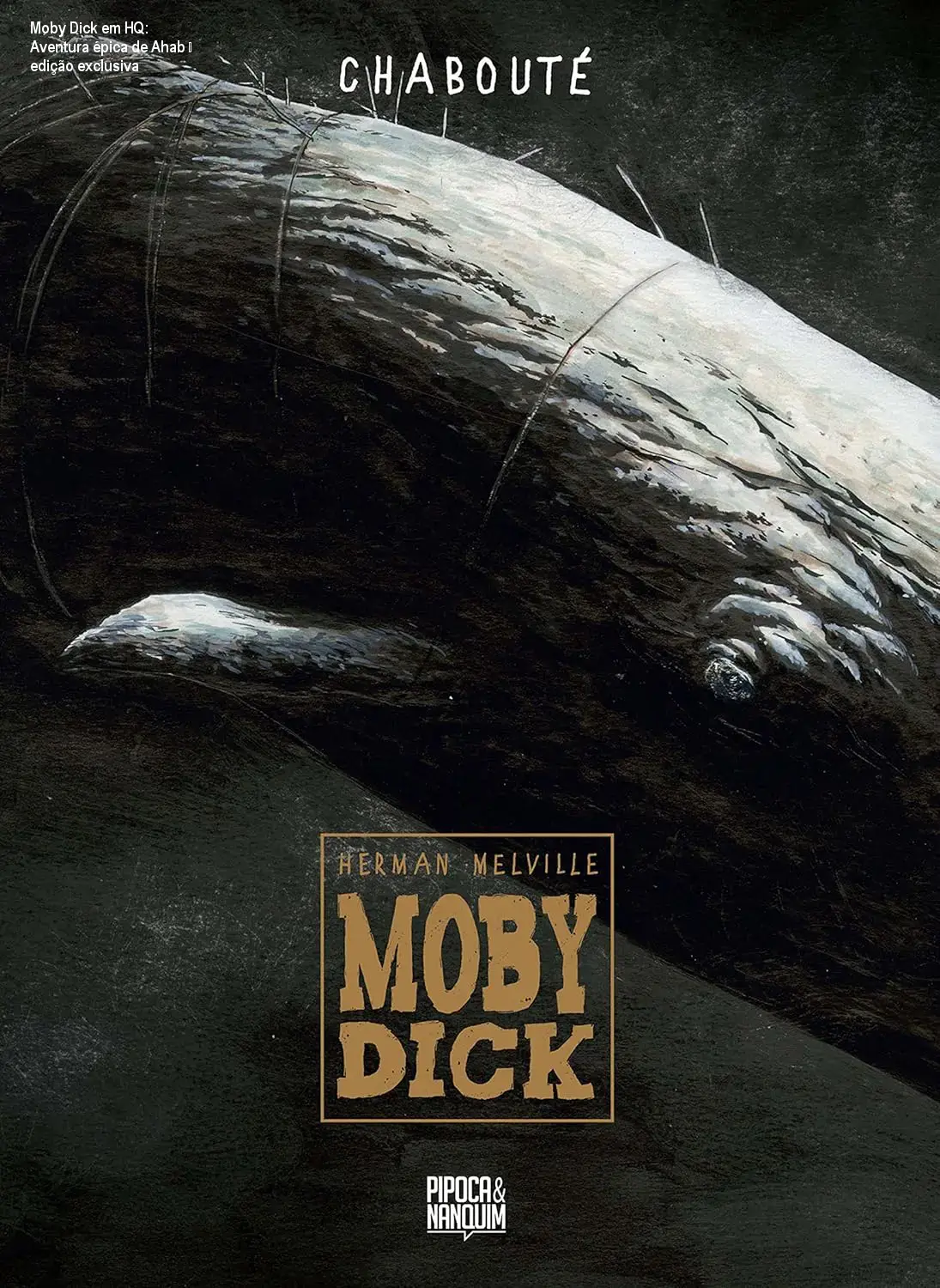 Moby Dick em HQ: Aventura épica de Ahab – edição exclusiva
