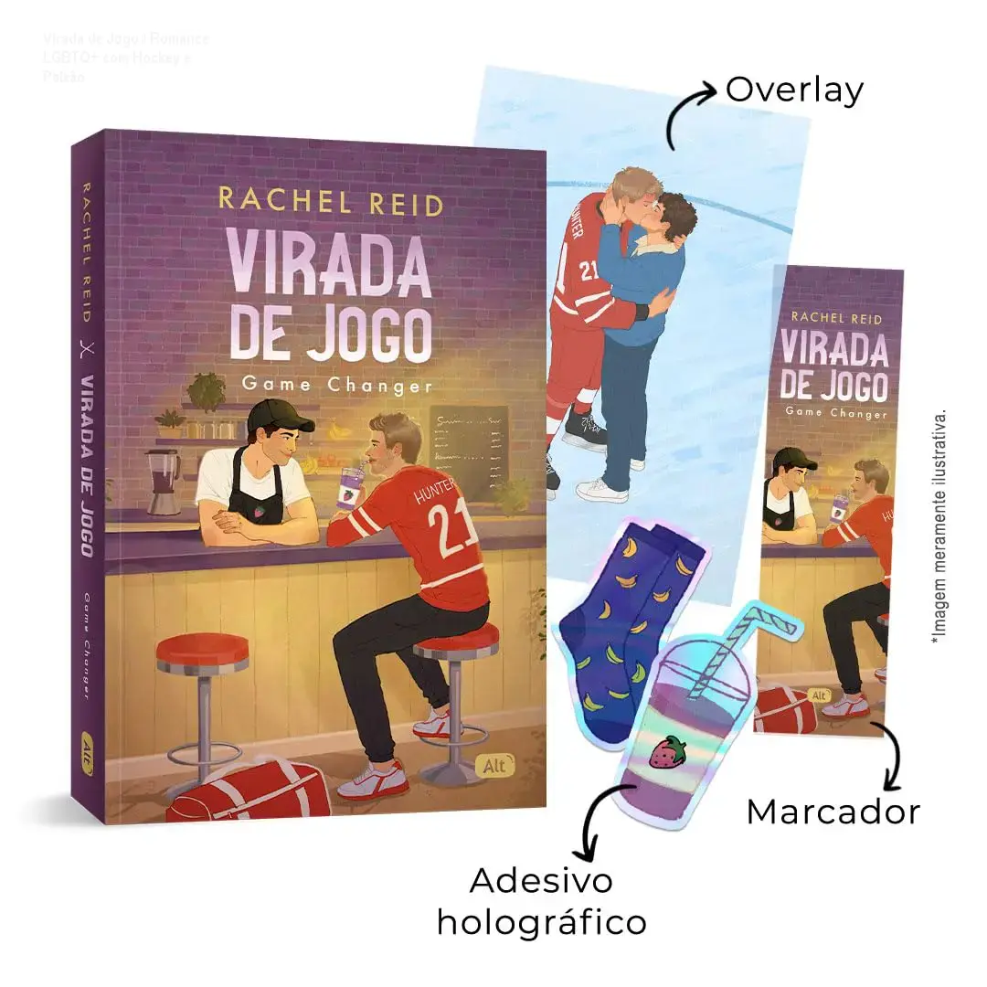 Virada de Jogo – Romance LGBTQ+ com Hockey e Paixão