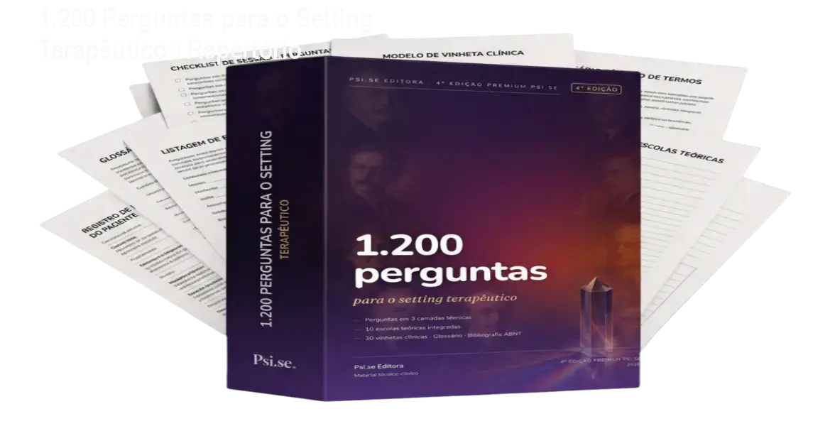 1200 perguntas para o setting terapeutico 4 edicao premium 10 1