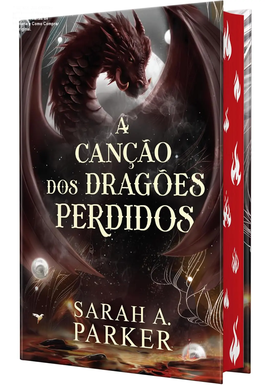 a cancao dos dragoes perdidos a continuacao de o despertar da lua caida em capa dura e com pintura trilateral 1