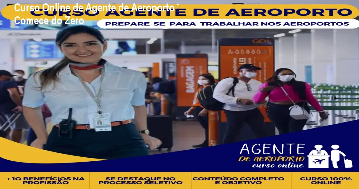 agente de aeroporto curso online 2 1