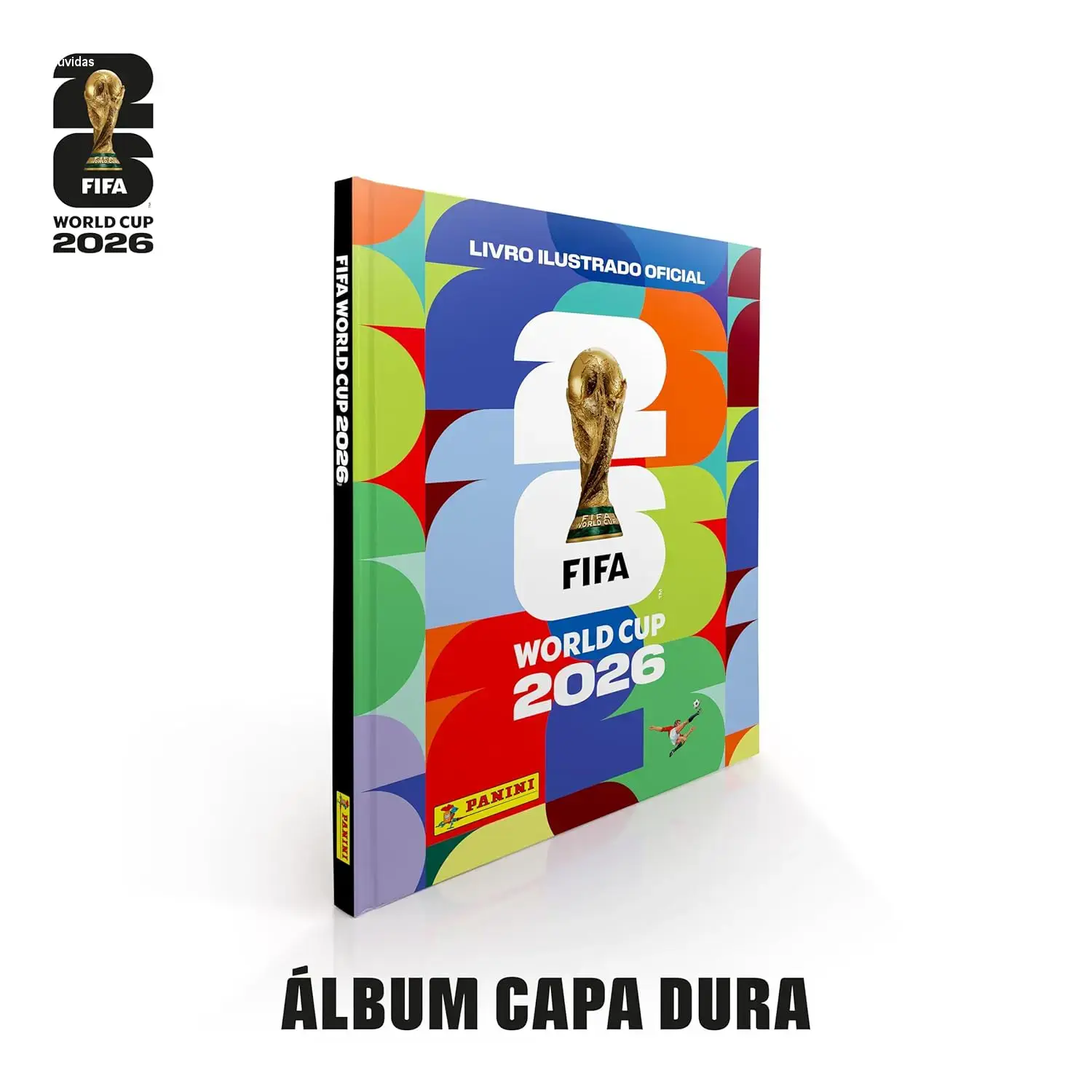 album copa do mundo 2026 capa dura 1