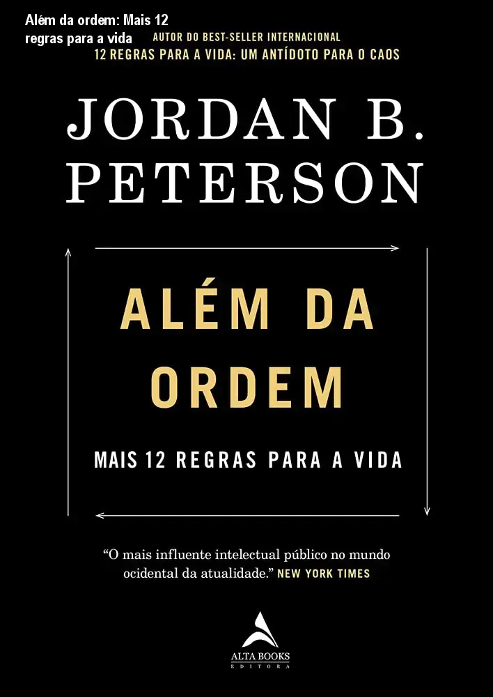 alem da ordem mais 12 regras para a vida 1